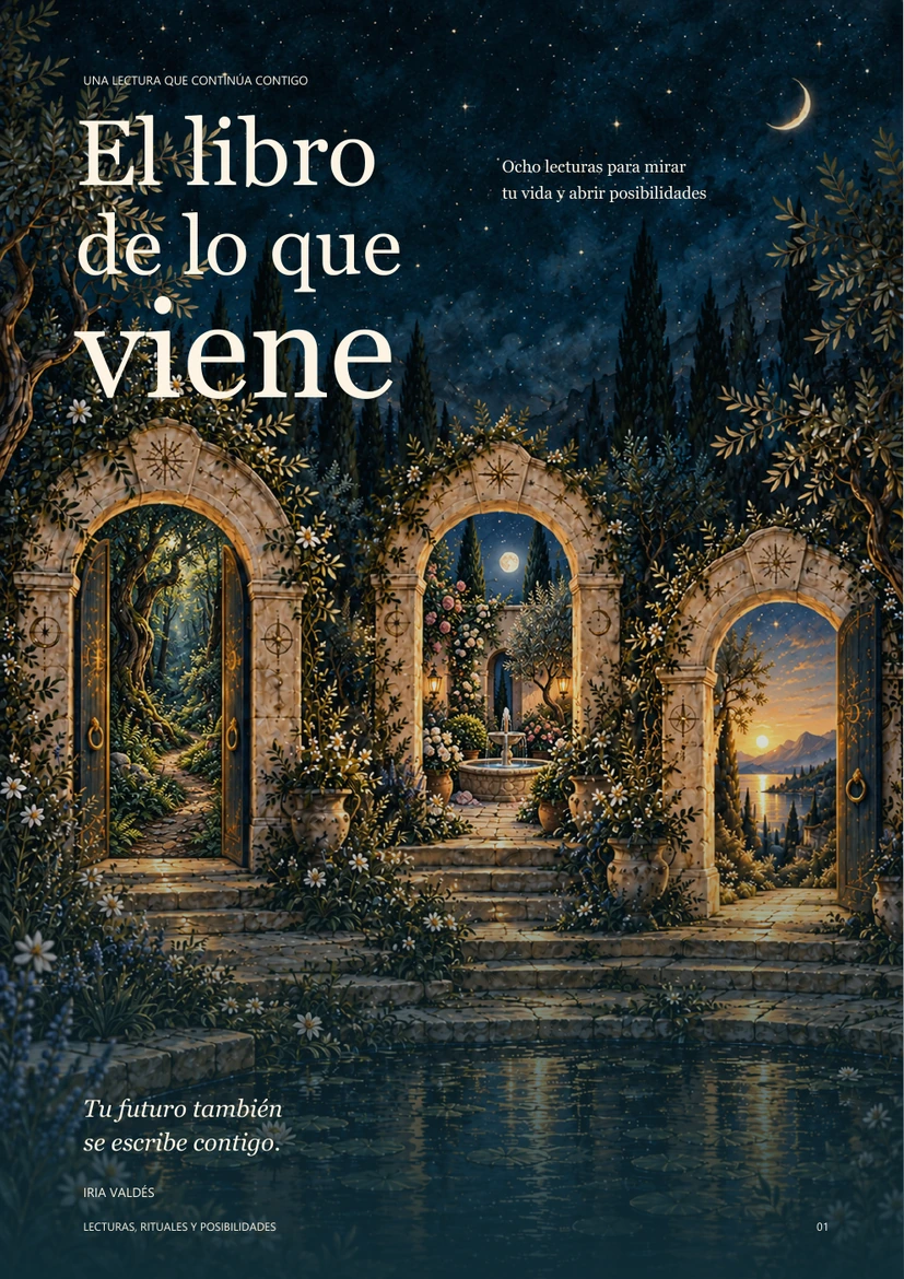 Cubierta de El libro de lo que viene, edición acompañada